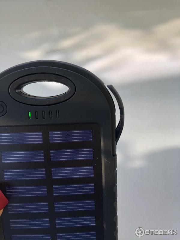 Внешний аккумулятор Aliexpress Solar power bank 50000 mAh фото