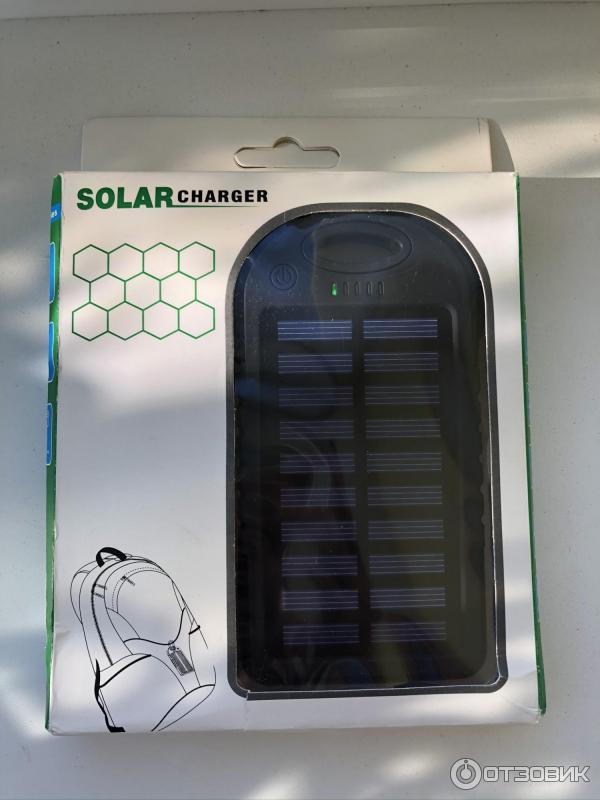 Внешний аккумулятор Aliexpress Solar power bank 50000 mAh фото