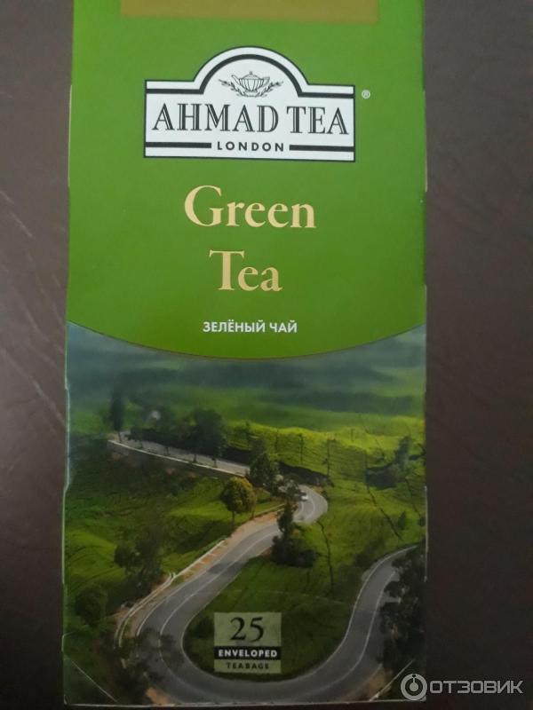 Зеленый чай Ahmad Tea London фото