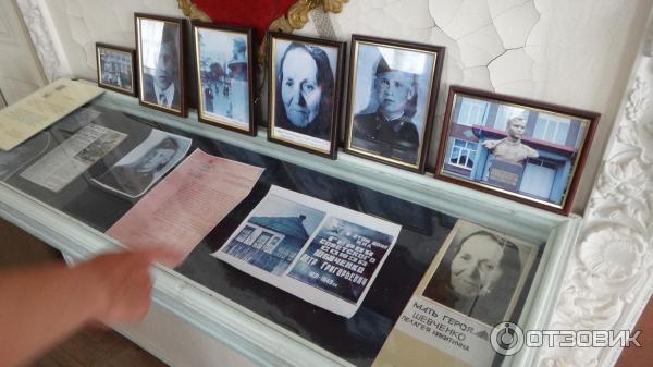 Экспонаты, посвященные Герою Советского Союза Петру Шевченко