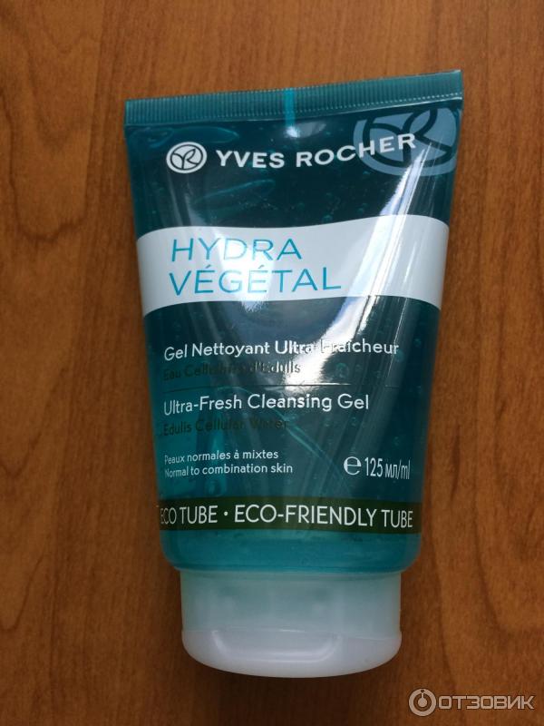 Очищающий гель Yves Rocher Hydra Vegetal Интенсивное увлажнение фото