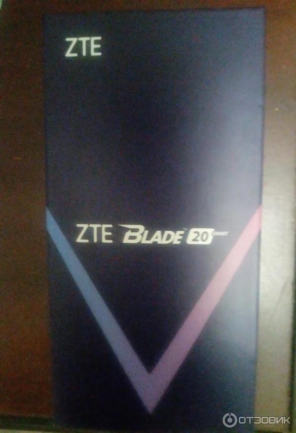 Коробка от смартфона ZTE Blade 20 Smart