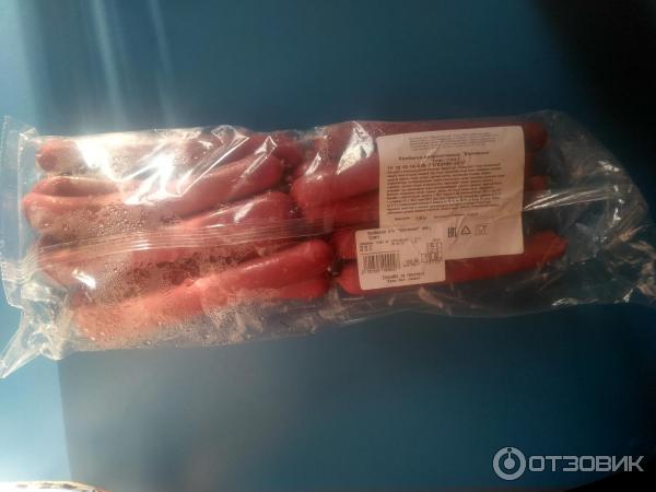 Колбаски в пакете