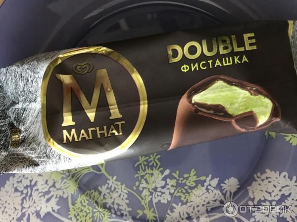Мороженое Инмарко Double фисташка фото