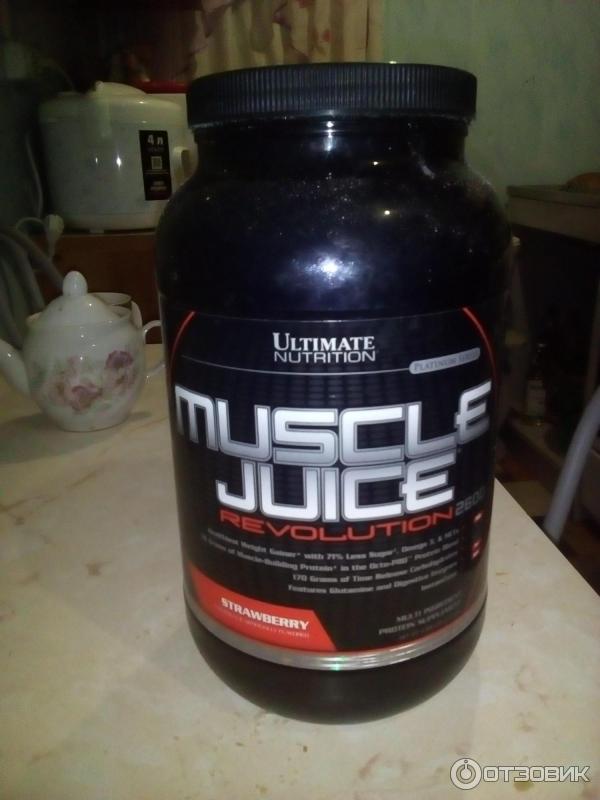 Гейнер Ultimate Nutrition Muscle Juice Revolution фото