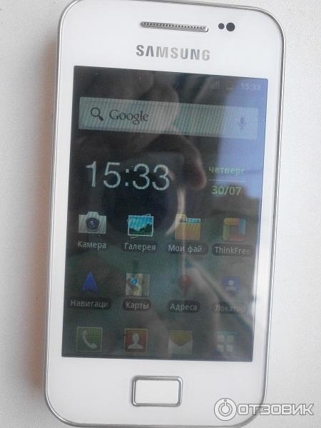 Смартфон Samsung Galaxy Ace GT-S5830 фото