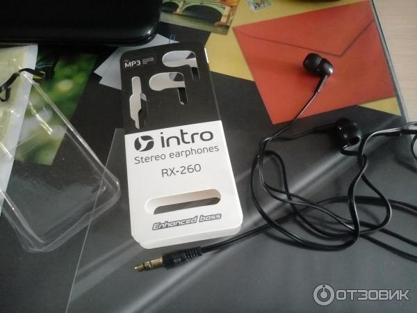 Наушники Intro Stereo Earphones RX-260 фото