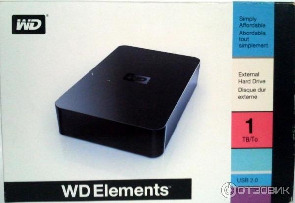 Внешний жесткий диск WD Elements Desktop 1Tb (WDBAAU0010HBK) фото