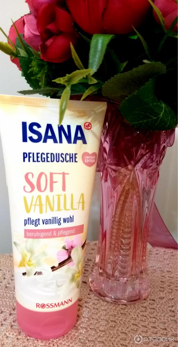 Гель для душа Isana Soft vanilla фото