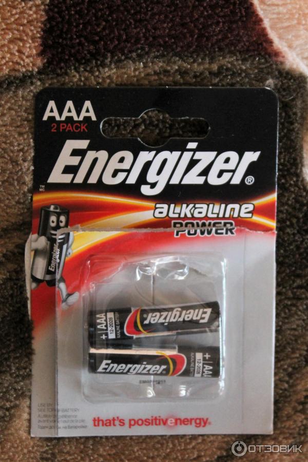 Батарейки Energizer AAA