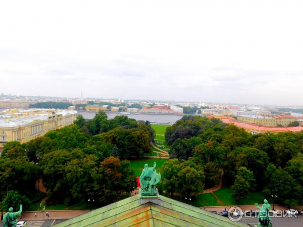 Экскурсия на колоннаду Исаакиевского собора (Россия, Санкт-Петербург) фото