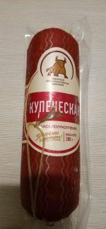 Колбаса полукопченая Сибирская продовольственная компания "Купеческая" фото