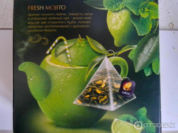 Чай зеленый Curtis Fresh Mojito фото