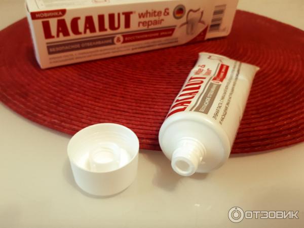 Профилактическая зубная паста Lacalut White&Repair фото