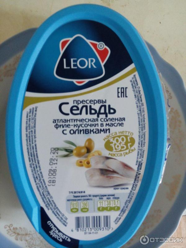 Пресервы сельдь Leor