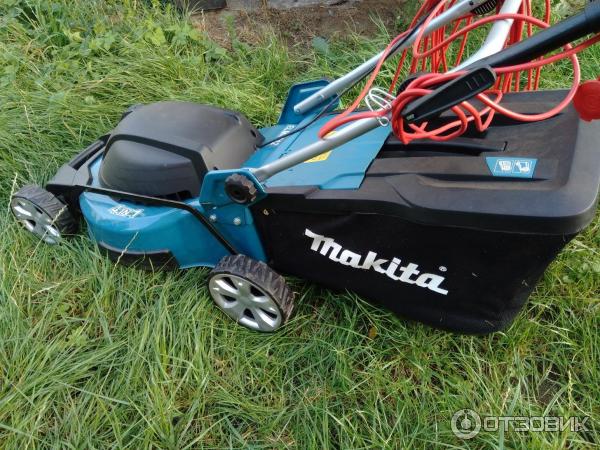 Электрическая газонокосилка Makita ELM4612 фото