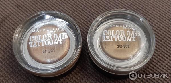 Тени Maybelline Color Tattoo 24hr фото