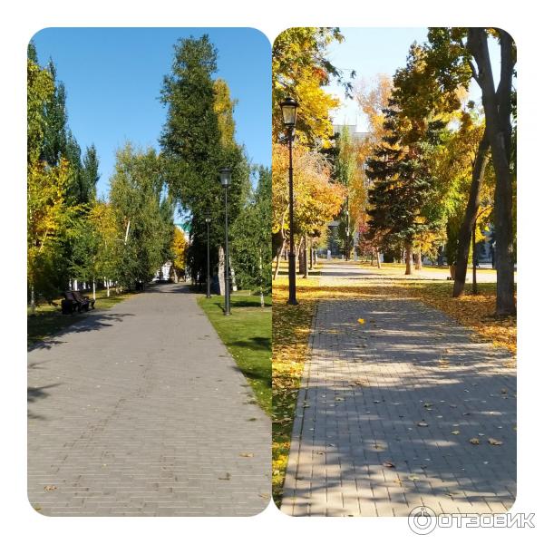 Вход в один из скверов на по. Куйбышева.