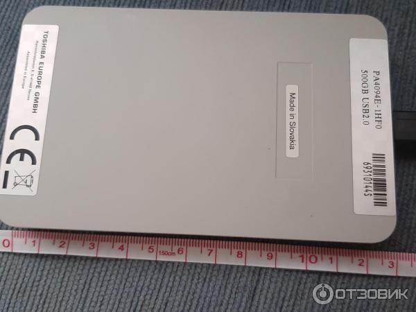 Внешний жесткий диск TOSHIBA Canvio Basics 500Gb фото