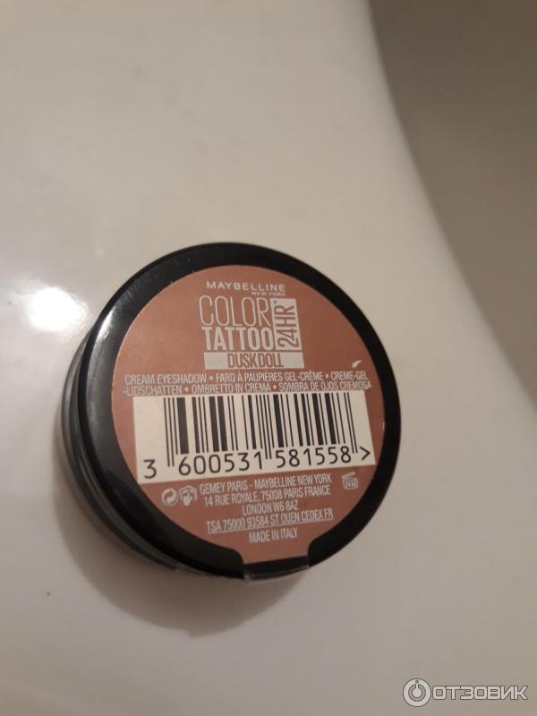 Тени Maybelline Color Tattoo 24hr фото