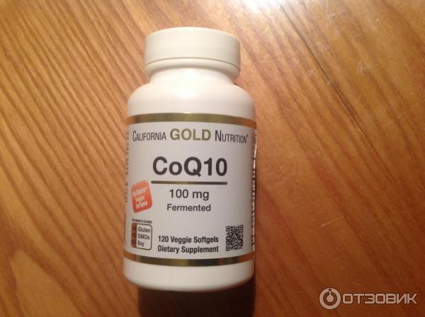 Витамины California Gold Nutrition Коэнзим Q10 фото