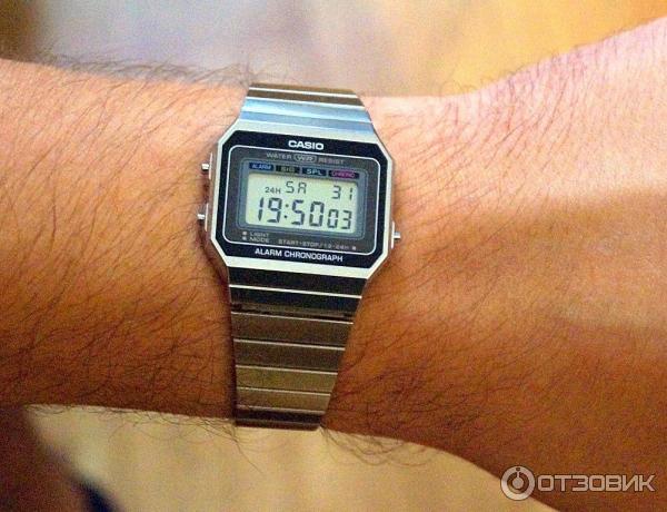 Мужские часы Casio A700WE-1AEF фото