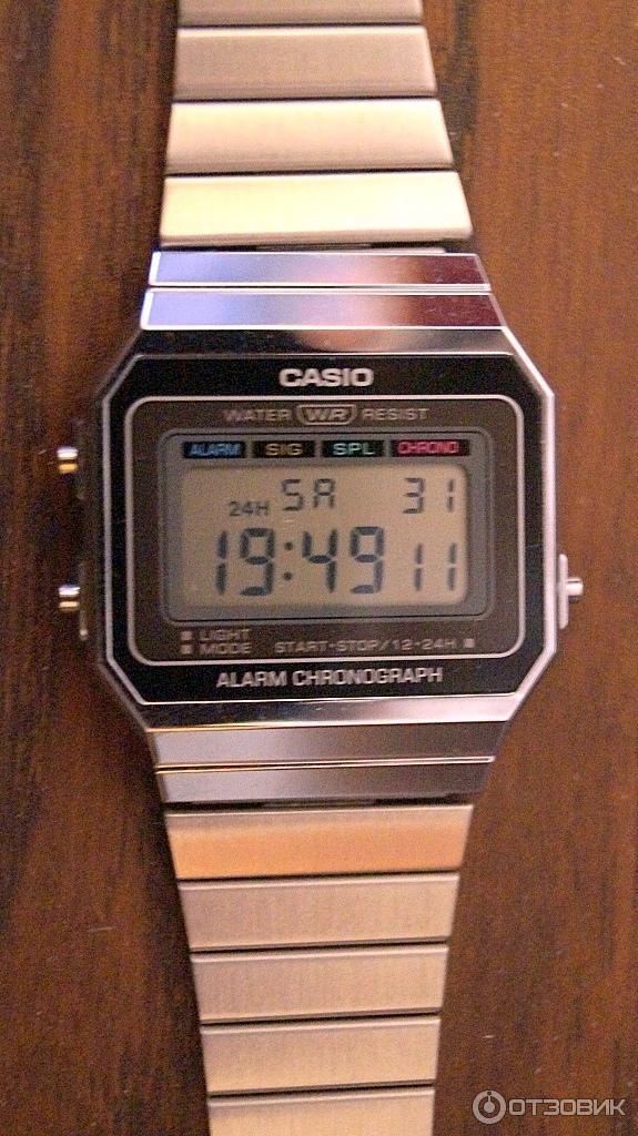 Мужские часы Casio A700WE-1AEF фото