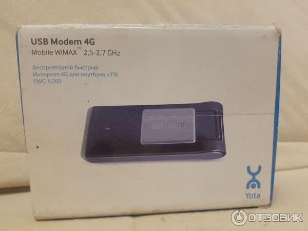 USB-модем 4G Samsung SWC-U200 Yota фото