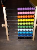 Игрушка IKEA "Деревянные счеты Мула" фото