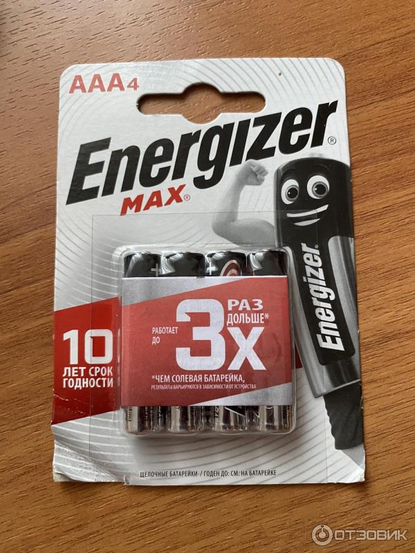 Батарейки Energizer AAA фото