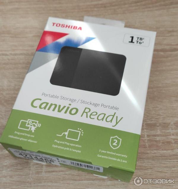 Внешний жесткий диск Toshiba Canvio Ready 1TB фото