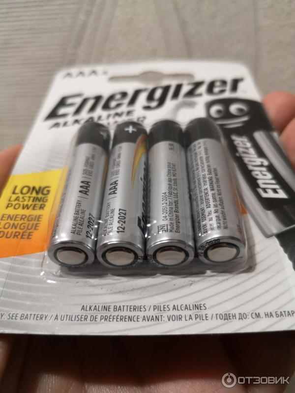 Батарейки Energizer AAA фото