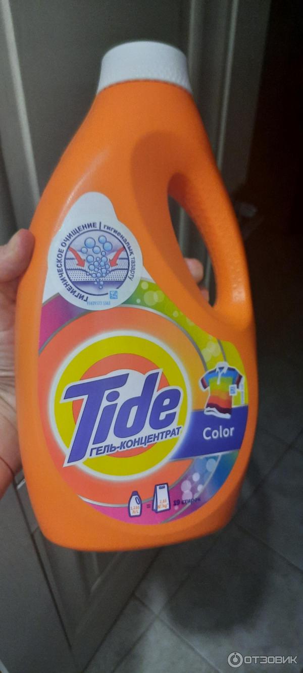 Жидкий стиральный порошок Tide фото