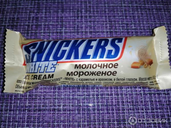 Мороженое Snickers фото