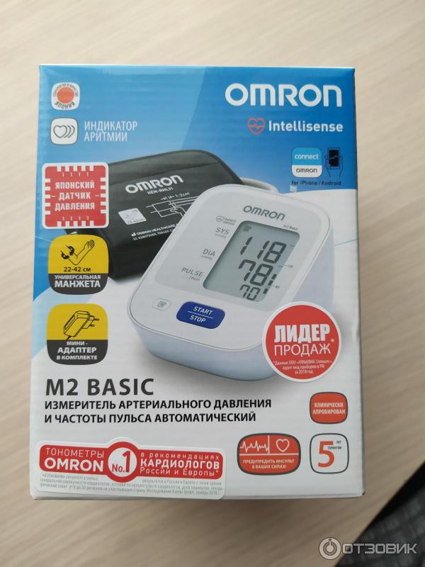 Тонометр Omron M2 Basic фото