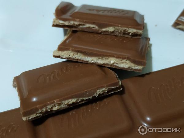 Шоколад Milka Almond Crispy Creme фото