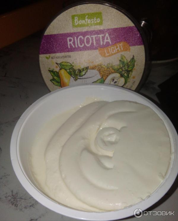 Сыр мягкий Bonfesto Ricotta light фото