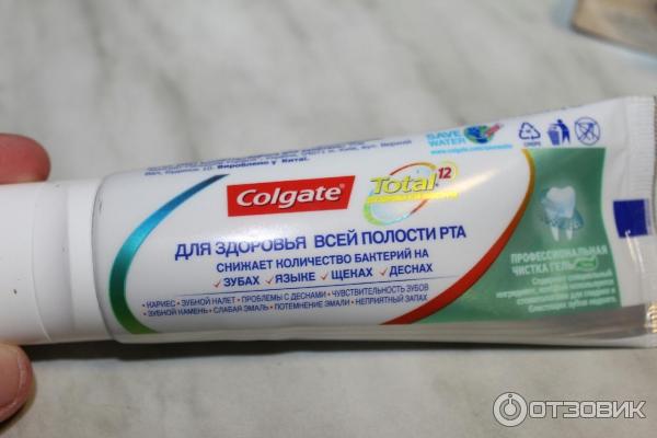 Зубная паста Colgate Total 12 Professional Clean Gel фото