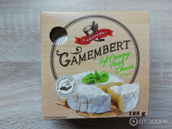 Сыр сливочный с белой плесенью DairyHorn Camembert фото