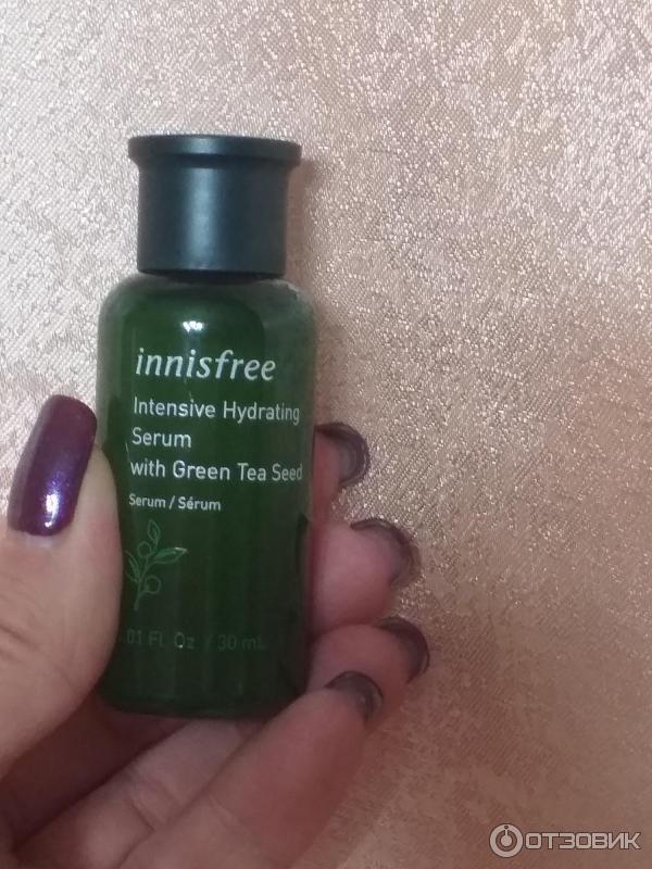 Интенсивная увлажняющая сыворотка Innisfree Green Tea Seed Serum фото