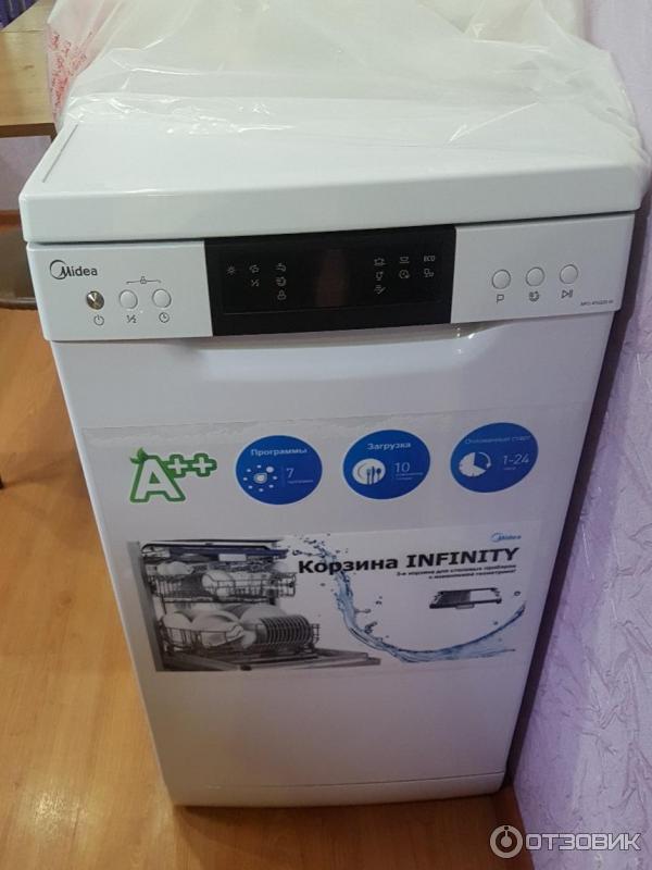 Посудомоечная Машина Midea Mfd45s120w Белый Купить