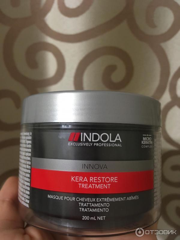 Маска с кератином для волос Indola Kera Restore Treatment фото