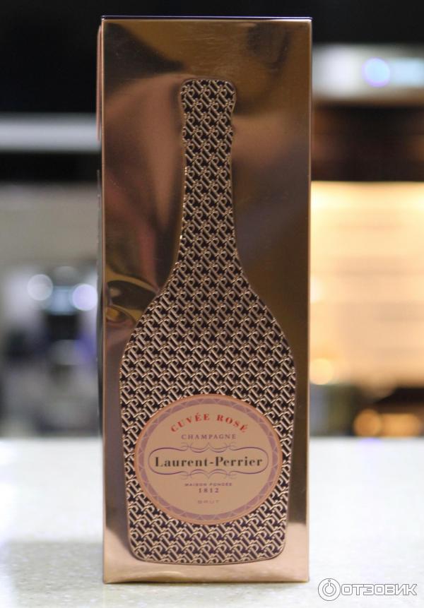 Шампанское Laurent Perrier Cuvee Rose Brut фото