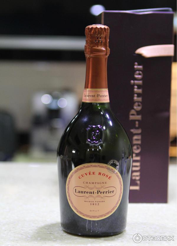 Шампанское Laurent Perrier Cuvee Rose Brut фото