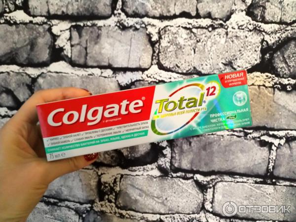 Зубная паста Colgate Total 12 Pro-Clean Gel фото