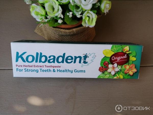 Зубная паста Kolbadent For Strong Teeth & Healthy Gums фото