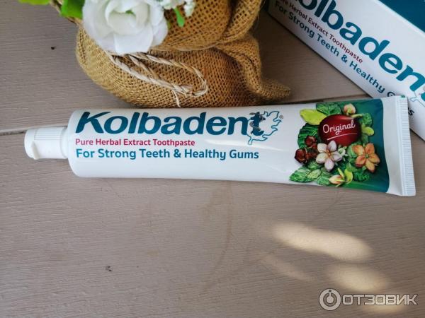 Зубная паста Kolbadent For Strong Teeth & Healthy Gums фото