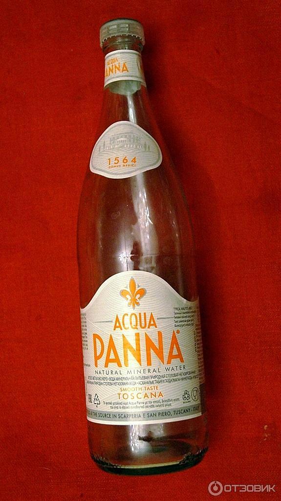 Минеральная вода Acqua Panna фото