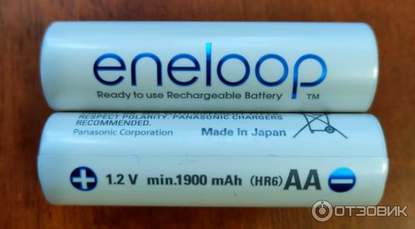 Аккумуляторы Panasonic Eneloop BK-3MCCE AA 1900 mAh фото