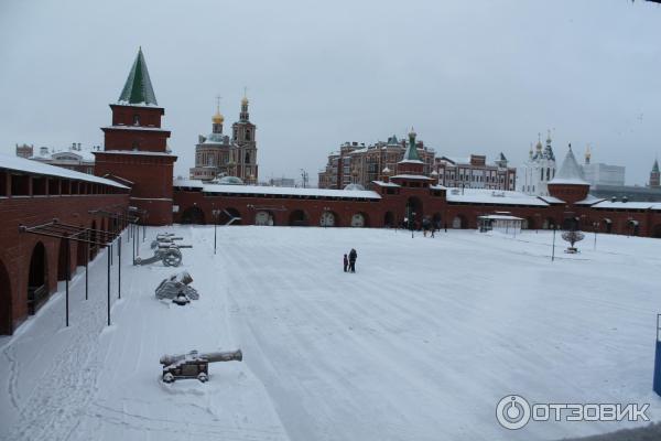 Вид на территорию Кремля